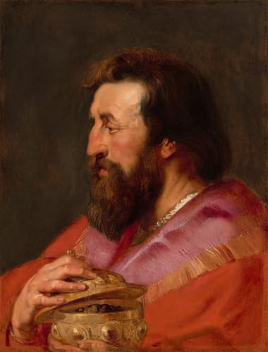 Peinture sur Toile Rubens Melchior Toile Haut de Gamme 60x90cm