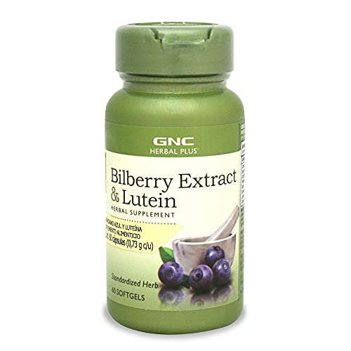Vitamínicos, GNC Herbal Plus Extracto de Arándano Azul y Luteína