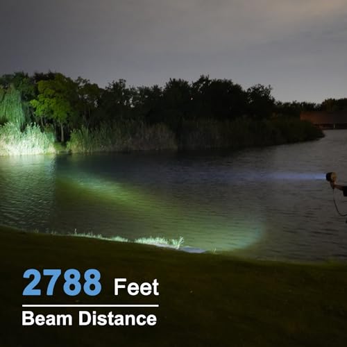 GOODSMANN Garage Patrol Indoor Outdoor Boat Fishing Marine Hunting Camping Hiking Handheld Powerful Spotlight Flood Light