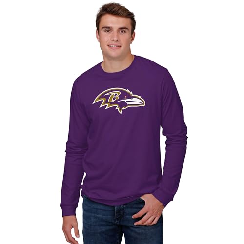 FOCO Men's NFL Team Primary Logo Long Sleeve T-Shirt
