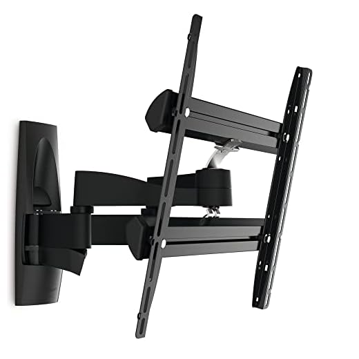 VOGEL'S Wall 3250 – TV-väggfäste för 32–55 tum TV-hållare, vägghållare, svängbar och lutbar upp till 120°, tv-hållare för väggen, VESA 400 x 400, universell kompatibilitet, smart TV-hållare
