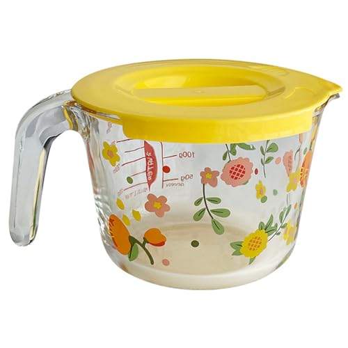 Tazas medidoras jarras de 500ml con asa y escala doble para un vertido preciso de ingredientes 2