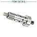 ACROPIX Car Engine Camshaft Variable Valve Timing Solenoid Fit for Mercedes-Benz C250 - Pack of 1 Silver Tone
