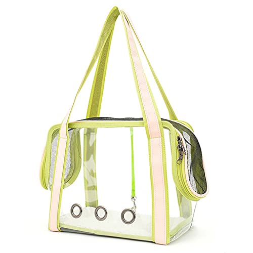 Dog Carrier Purse Pet Travel Bag Cat Portable Handbag, Pet Travel Carrying Handbag, Handbag Pet Tote Bag for Small Dog and Cat，Perfect for Subway, Car, and Bus Travel, Walking Hiking(Green)