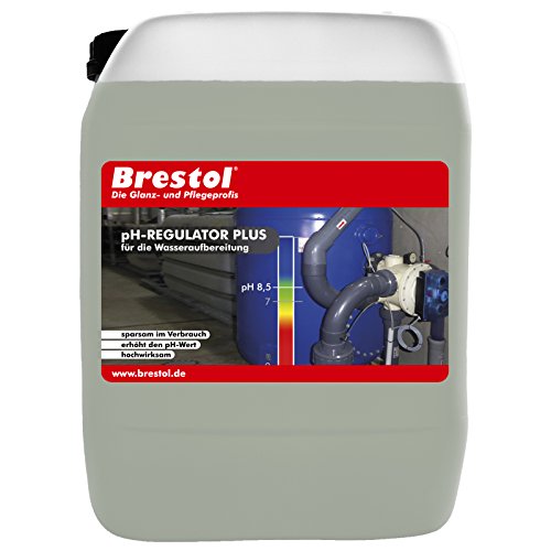 PH Regulator and 30 Litre (1530.30) Sodium Hydroxide for Water Treatment Sodium Hydroxide Washers Service Water Water Treatment Conditioner pH Level – Original Brestol