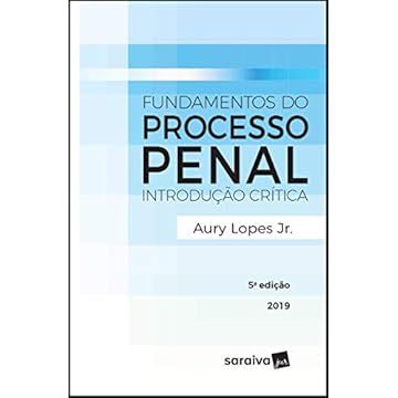 Capa do livro Fundamentos do processo penal - 5ª edição de 2019: Introdução Crítica