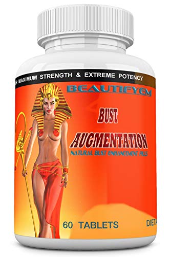 Bust Augmentation Pills Breast Enlargement, Breast Enhancer, Bust Enhancement Pills  Fuller, Firmer & Bigger Breasts & Toned Skin. 60 Tablets
