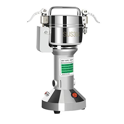 Insir Grain Grinder Mill Stainless Steel Electric High-speed Family Medicial Powder Machine Commercial