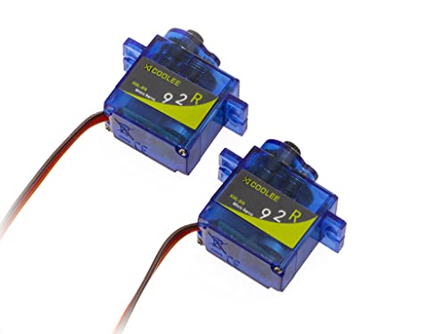 XICOOLEE SG-92 9G Micro Digital Servo Nylon Carbon Fiber Gears High Precision Gear High Torque Servo for programmable Fixed Wing Helicopter KT