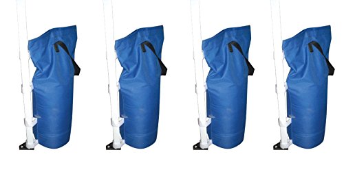 GigaTent Canopy Sand Bags for Outdoor Shelter (Canopy Leg Weights, Sand Bags) Blue