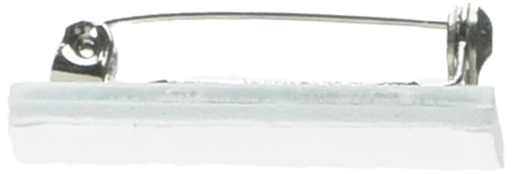 Jewelry Designer 1880-30 Bar Pin Adhesive Back Nickel 1In 24Pc