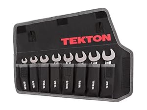 TEKTON WRN01086 Ring-Maulschlüssel-Satz, 8-teilig