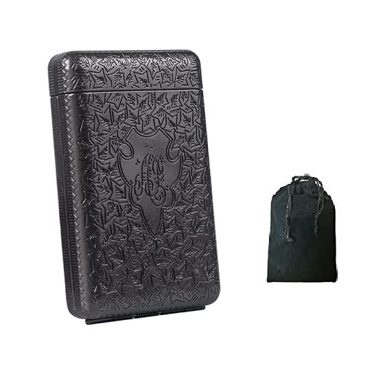 Katzone - Caja de metal para cigarrillos vintage Peaky Blinders para el tamaño de los años 100 - Color bronce