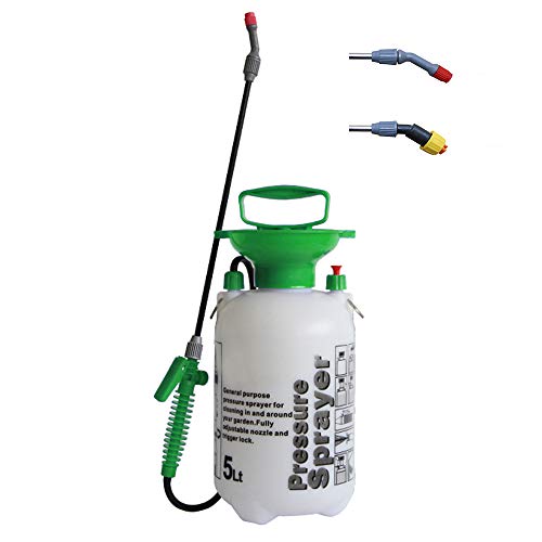 iLOT Pump Up Sprayer with Funnel and Shoulder Strap in Lawn and Garden(1.3Gallon)