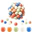 Pearlescent Blue/Deep Orange-Pink/Earth Yellow/Pearlescent Green/Milk White