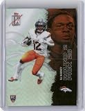 2025 Topps Signature Class #127 RJ Harvey Chrome Refractor Rookie RC Football Card