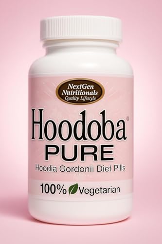 Hoodia Gordonii Pure 750mg Diet Pills 60 Count (Pack of 1) as Seen on 60 Min