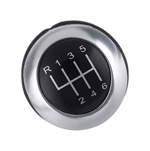 HZTWFC Pomello leva del cambio in pelle 6 velocità...