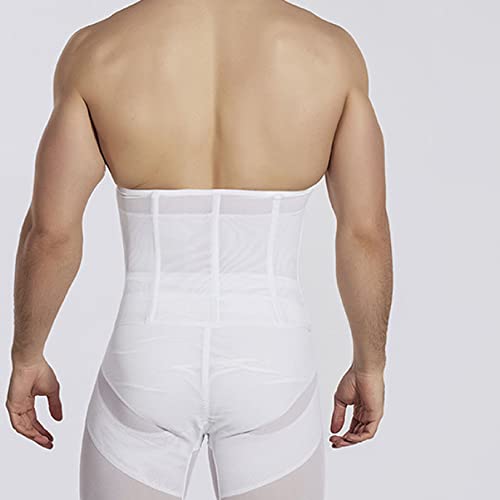 Chyjoey Men Breathable Waist Trimmer For Sports, Adjustable Tummy Control Shapewear Trim Waist Wrap Band - Gym Back Support #TOP3
