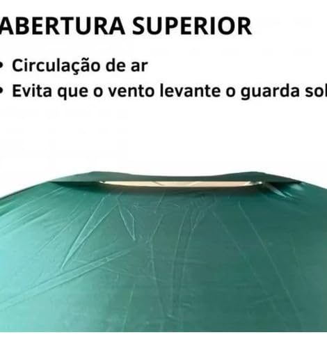 Guarda Sol Gigante Piscina Pesca Praia Camping Verão 2,40m