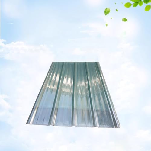 Lámina para Techo Exterior de 1,2 mm Panel Transparente Ondulado Anti-UV