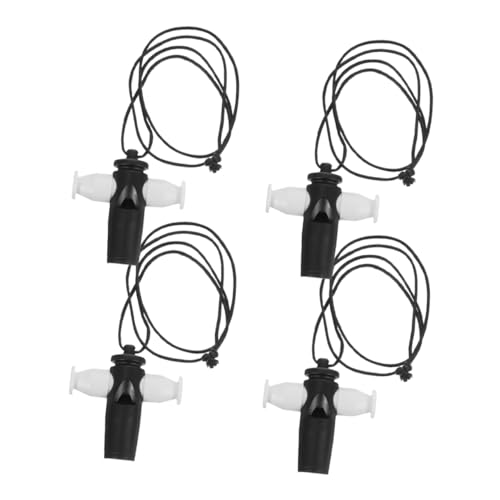 HANABASS 4pcs Samba Whistles for Teachers for Dance Practice Educational Activities and Group Use Plastic Musical Instruments