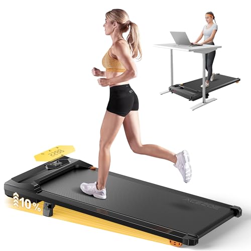 Laufband für Zuhause,Walking Pad mit Steigung bis 10%,1-6KM/H Laufband,LED-Anzeige,Dreifacher...