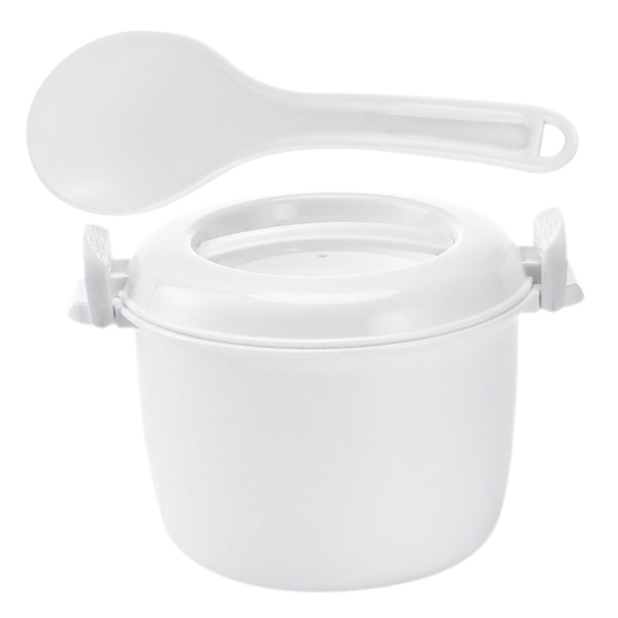 Cabilock Microwave Rice Cooker Steamer Large Capacity Plastic Material Rice Cooker Microwave Safe