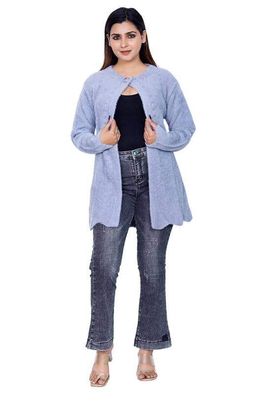 nri fashion Woollen Comfortable Stylish Winter Wear Winterwear Shrug for Women-picture-40