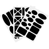 ダウンジャケット パッチ 自己接着 衣服修理パッチ 防水 ポリエステル 修理ステッカー ジーンズ ジャケット 3枚