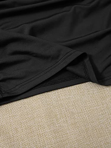 Image of SHENHE Girl's Ruched Sleeveless Backless Scoop Neck Ribbed Halter Tank Crop Tops