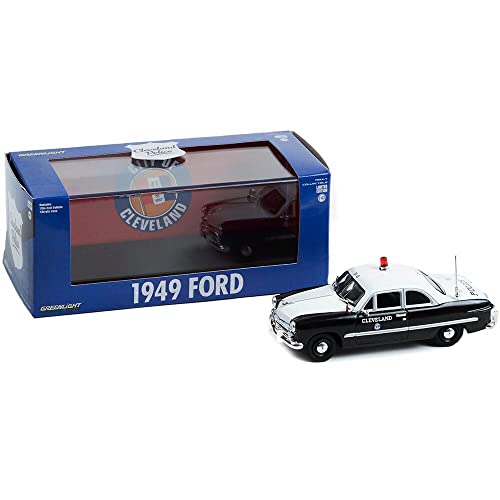 Greenlight 1949 Cleveland Police Radio Car 1:43 miniatura 2