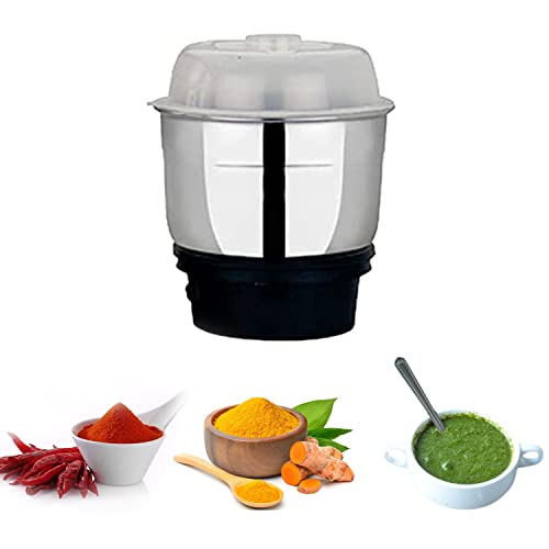 Panca Stainless Steel Chutney & Mixer Jar Set 400ml