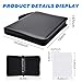 ULLTOON Portable 9-Pocket Trading Card Binder, Holds 990 Cards with 55 Removable Double-Sided Sleeves, Baseball Card Binder Card Storage Organizer Album for Boys, Girls, Sports & Game Cards