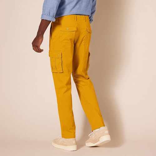 Image of Amazon Essentials Men's Straight-Fit Breathable Stretch Cargo Pants (Available in Big & Tall)