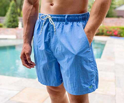 Southern Marsh Men’s Dockside Swim Trunks – Quick-Dry Lightweight Swimming Shorts3