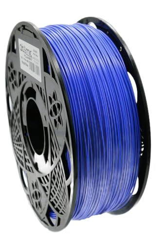 Atomic Filament ABS 3D Printer Filament, 1.75mm +/-0.02mm Dimensional Accuracy 99% Probability – 1KG (2.2lbs) – AMS Compatible – Fits Most FDM Printers (Royal Blue, 1KG)