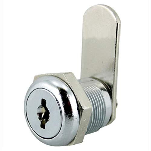 Maxus Security Silver Maxus Standard Cam Lock 20Mm Keyed To Differ