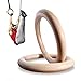 2x Anelli Ginnastica in Legno. Anelli Fitness per Allenamento Palestra, Trazioni, Crossfit, Workout. Gym Rings (2 unità)