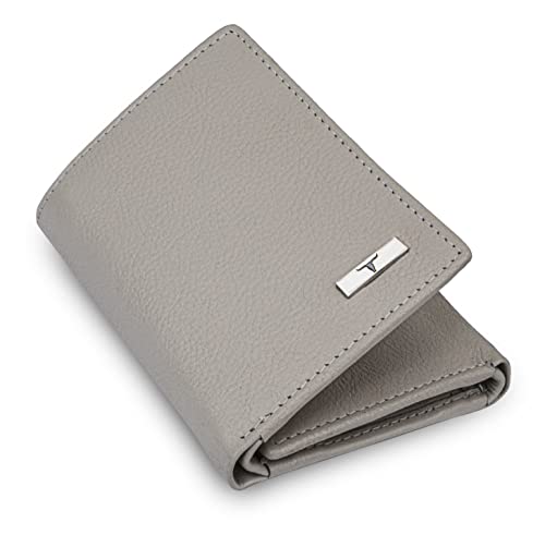 Image of URBAN FOREST Travis Sand Leather Wallet for Men