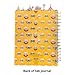 Innovative Designs Nickelodeon Spongebob Squarepants Tab Journal Notebook, Spiral Bound, 144 Lined Pages, 8 x 7 inches