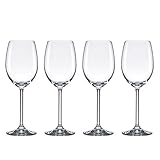 Food & Wine For Gorham The Entertainer Wine Glasses, White, Set of 4