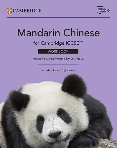 Mandarin Chinese for Cambridge IGCSE™ Workbook with Digital Access (2 Years) (Cambridge International IGCSE)