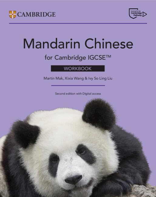 Cambridge Igcse Mandarin Chinese As A Foreign Language