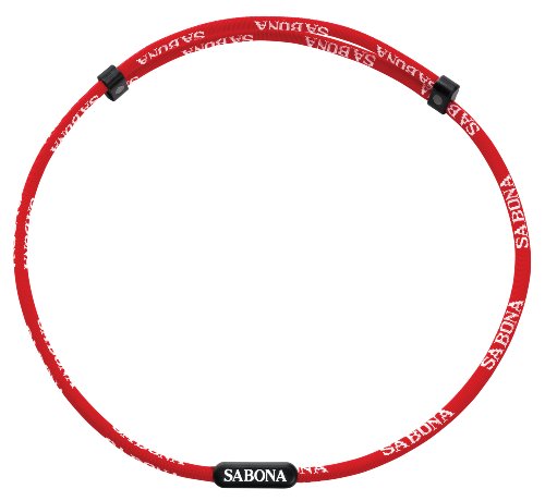 Sabona Athletic Magnetic Necklace, Red