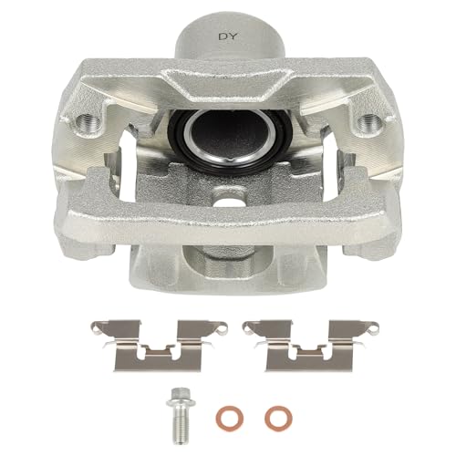 Image of 18B5043 Rear Left Disc Brake Caliper w /Bracket