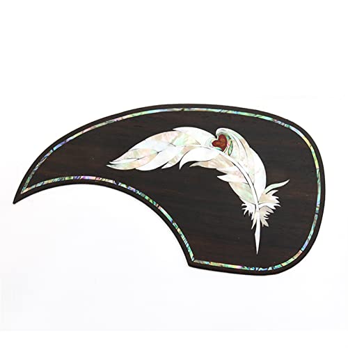 FLFL Guitare Acoustique Pickguard Palissandre Incrusté d’un Motif De Coque Décoré Autocollant Pick Guard Autocollant… - Les Beatles, Paul McCartney, John Lennon, RIngo Starr, George Harrison FLFL Guitare Acoustique Pickguard Palissandre Incrusté d'un Motif De Coque Décoré Autocollant Pick Guard Autocollant… – Image 7