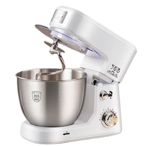 Kitchen Aid Stand Mixers, Stand Mixer, Food Mixer, Electric Dough Mixer 6 Qt White Professional 6000 HD Bowl-Lift Stand Mixer 4L 6 Speed Fit for Kitchen Restaurant