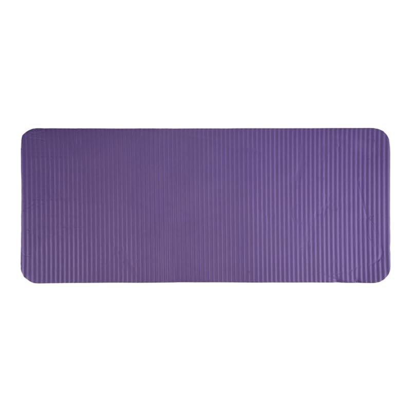 Nihcora Esterilla de Yoga Gruesa de 15 Mm Almohadilla de Codo de Rodilla Espuma Comfort Colchonetas para Ejercicio Yoga Pilates Almohadillas para Interior Entrenamiento Físico, Púrpura
