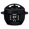 Instant Pot 3.8L Multicooker 7-in-1 Smart Cooker - Pressure Cooker, Slow Cooker, Steamer, Sauté, Yogurt Maker, Egg Cooker and Food Warmer, Stainless Steel Inner Pot, Black